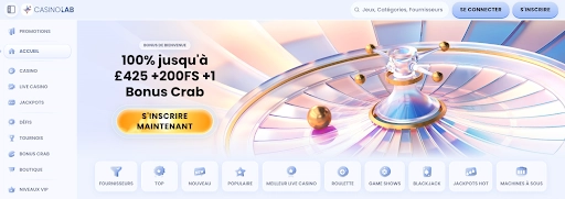 Casino en ligne Casinolab Casino Casinolab